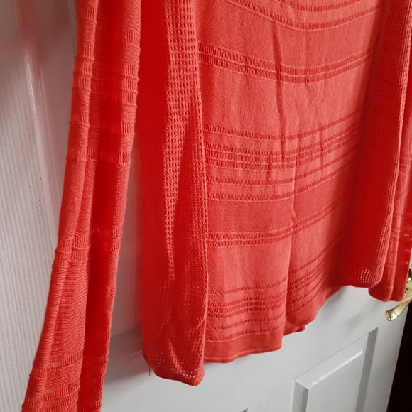 Long Sleeve Striped Top with Holes - Picture 2 of 6